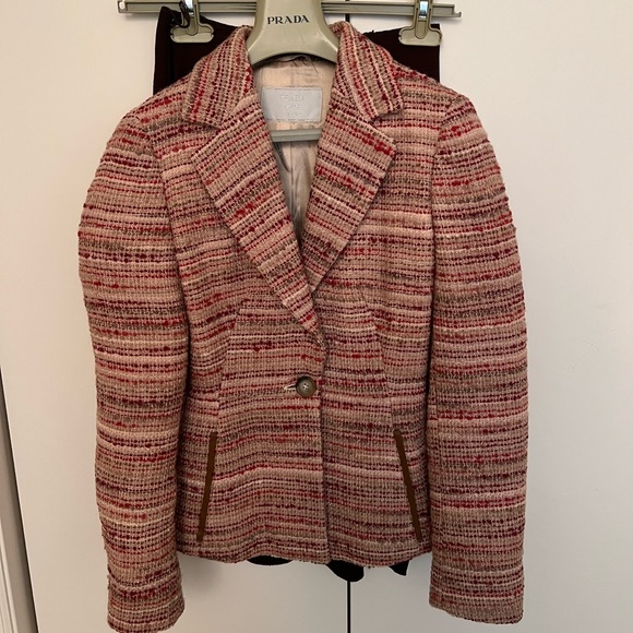 PRADA Tweed Suit and Skirt Set - Picture 3 of 16
